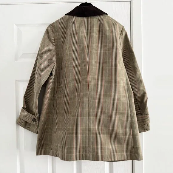 J. Crew Double-faced Cotton "Barn Jacket" in Plaid, size Small - Picture 10 of 11